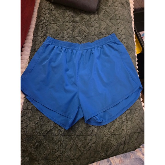 Kinesis Pants - Kinesis Women's Blue Athletic Running Shorts Size L